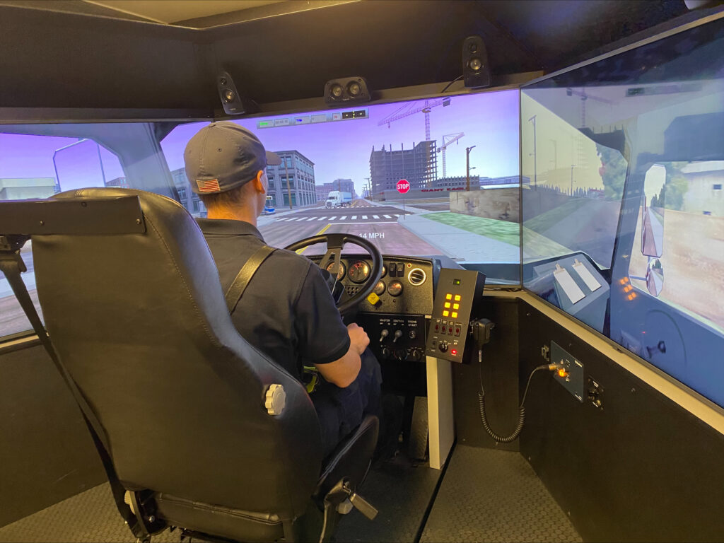 DRIVER TRAINING SIMULATOR – Belmont Fire Department