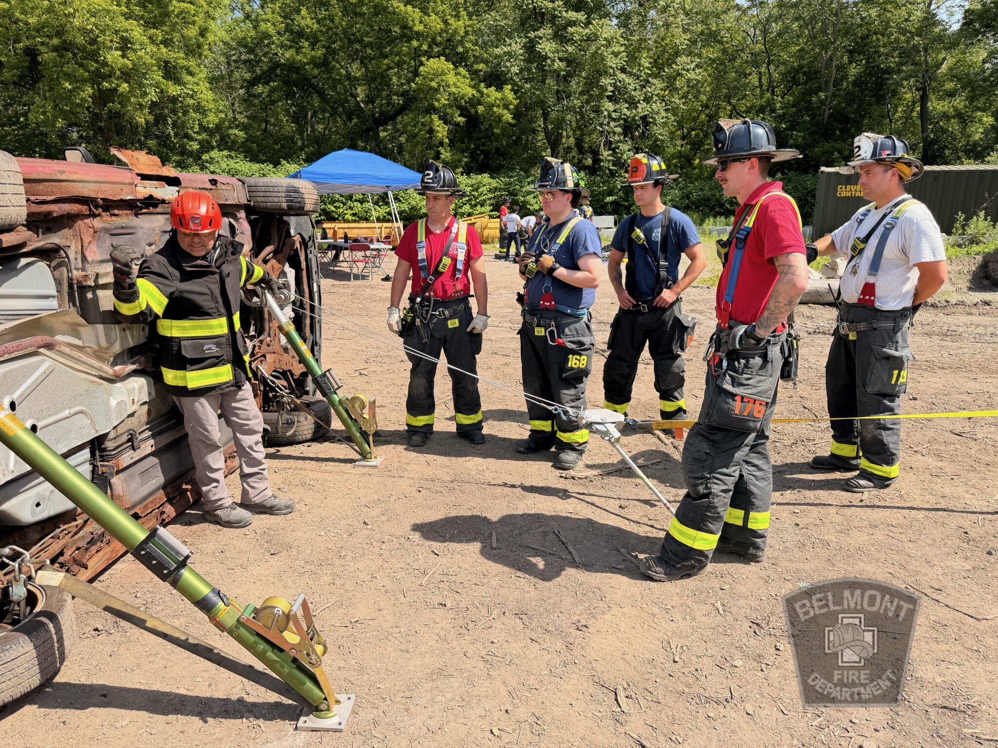 TECHNICAL RESCUE EQUIPMENT TRAINING WITH ALL FOUR GROUPS – Belmont Fire ...